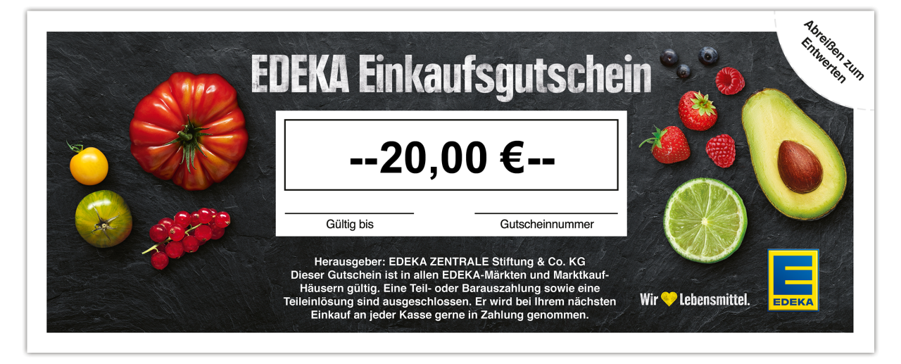 EDEKA Einkaufsgutschein